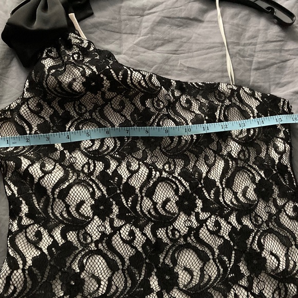 Max & Cleo One Shoulder Ruffle Cocktail Dress - Picture 5 of 6